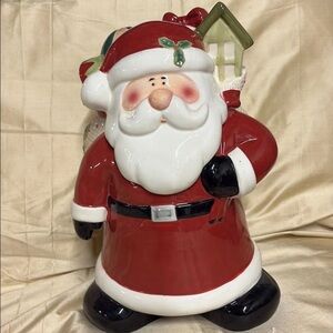 Harry And David Santa Claus Holiday Figurine - Red and White